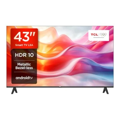 Immagine di TCL 43L5A, TV da 43 pollici, FHD, smart HDR supporta Android (modalità bambino, Dolby Audio, compatibile con Google Assistant)