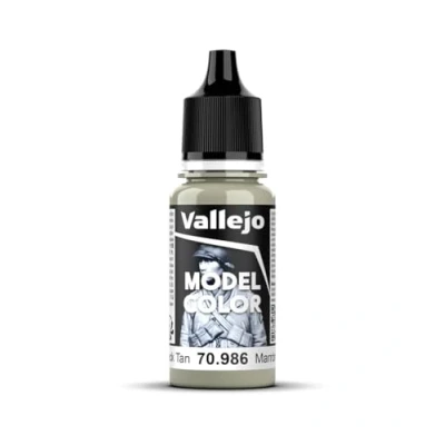 Immagine di Vallejo 70.986 Colore Acrilico Opaco , Grigio (Deck Tan), 17 ml, 1 Pezzo