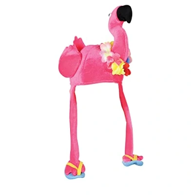 Immagine di Beistle 60740 Plush Flamingo Hat