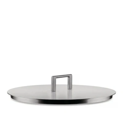 Immagine di Alessi Convivio DC200/24 Coperchio di Design, in Acciaio Inossidabile 18/10, con Pomolo e Rivestimento PVD, 24 cm, Satinato