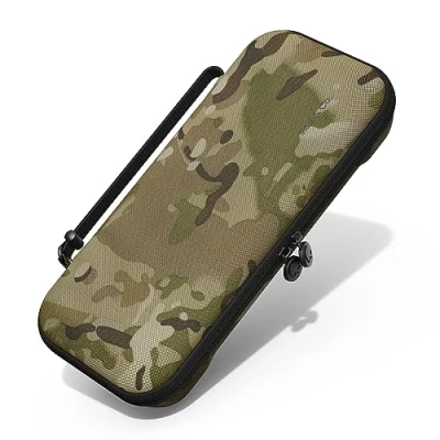 Immagine di Skull &amp; Co. Every Day Slim Carrying Case for Steam Deck and OLED: Protective Travel Portable Hard Shell GripCase SD Multi Camo