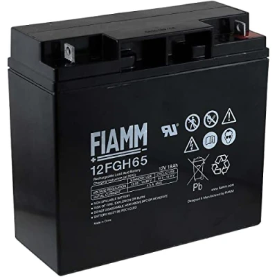 Immagine di FIAMM Batteria Ricaricabile al Piombo 12FGH65 (Resistente a Corrente Alta)