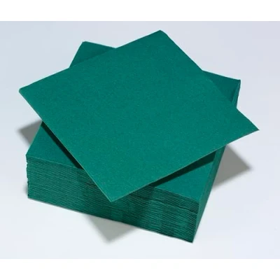 Immagine di LE NAPPAGE ARTS DE LA TABLE 40 tovaglioli Tex Touch 38 x cm, colore: verde abete FSC