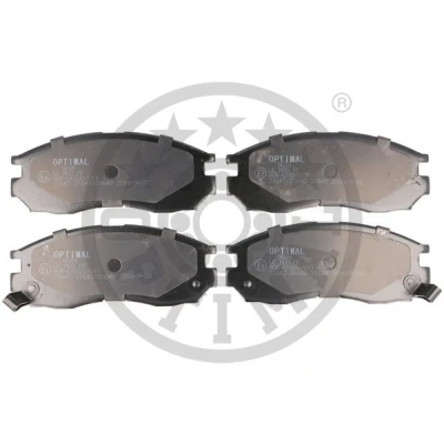 Immagine di OPTIMAL BP 09684 Kit pastiglie freno Assale anteriore con segnalatore acustico usura MITSUBISHI: ECLIPSE 1, 2