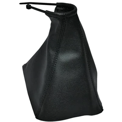 Immagine di Aerzetix C57821 Cuffia soffietto per leva del cambio compatibile con Ford S Max I a partire dal 2006 colore: nero in pelle sintetica