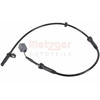 Immagine di METZGER 09001602 Sensore ABS Assale anteriore Sx, Dx 2a... poli