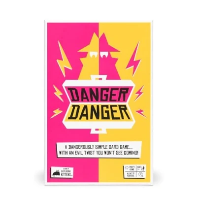 Immagine di Exploding Kittens Danger by 10 Minute Team Card Game Outwit, Outplay, Outscore! Ages 7+ Family