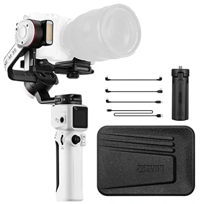 Immagine di Zhiyun Crane M3S Gimbal Portatile Stabilizzatore a 3 assi Design all in one per Fotocamere mirrorless Come Sony,Canon,Smartphone iPhone,Sumsung,Telecamere d&#039;azione Gopro