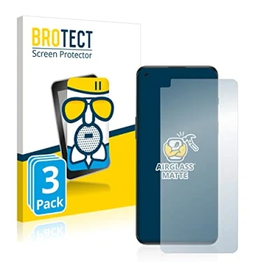 Immagine di brotect Pellicola Vetro Opaca per OnePlus Nord 2T 5G (3 Pezzi) Protezione Schermo [Anti Riflesso, Durezza 9H]