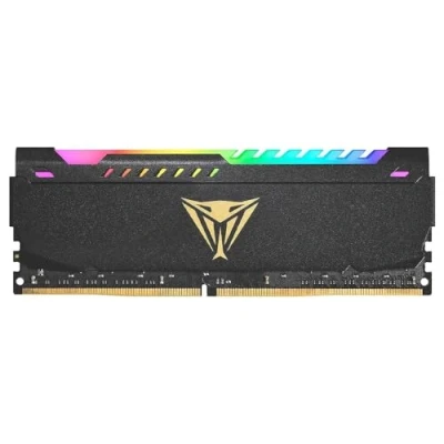 Immagine di Patriot Viper Steel RGB Modulo Singolo DDR4 RAM LED 16GB (1 x 16GB) 3600MHz Black