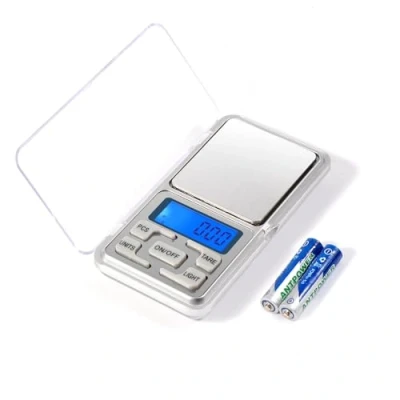 Immagine di Brencco Bilancia di Precisione, 500g /0.01g Bilancino Precisione Display Retroilluminato a LCD e Funzione Tara, per Cucina/Caffè/Viaggi/tè/Farmaci