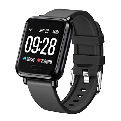 Immagine di Tipmant Smartwatch Orologio Fitness Uomo Donna Bambini Cardiofrequenzimetro da Polso Impermeabile IP68 Contapassi Pressione Sanguigna Tracker per Android iPhone Samsung Huawei Xiaomi