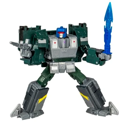 Immagine di Transformers Legacy United, Leader Class, Overcharge, action figure