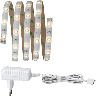 Immagine di Paulmann YourLED 70317 Kit completo striscia LED con spina 12 V 1.5 m Bianco caldo