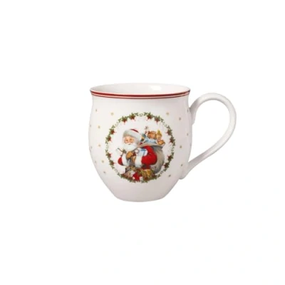 Immagine di Villeroy &amp; Boch Toy&#039;s Delight tazza Babbo Natale e angelo, in porcellana, capacità 360 ml