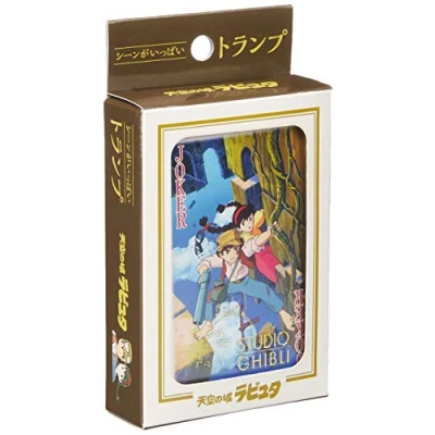 Immagine di ensky Studio Ghibi via Bluefin Castle in The Sky Carte da gioco, merchandising ufficiale