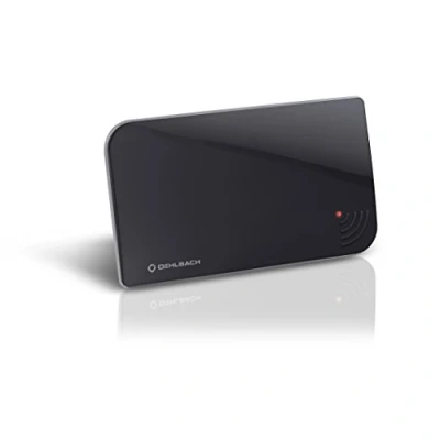 Immagine di Oehlbach Scope Vision DVB T2 HD Antenna Digitale terrestre da interno Alimentazione USB Amplificatore attivo interno, vincitore del test Nero