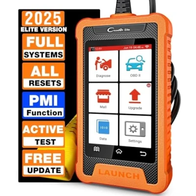 Immagine di LAUNCH X431 OBD2 Auto Diagnostica di Tutti i Sistemi per Ford Lincoln Mazda con Funzione Reset 31 +, Controllo Bidirezionale Codifica ECU Online TPMS EPB Dpf, Aggiornamento Gratuito