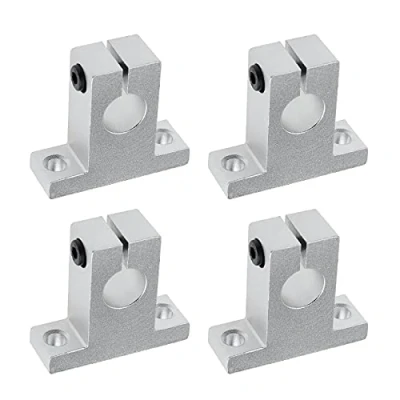 Immagine di eMagTech 4 Pz SK12 Supporto Per Albero Lineare Staffa Di Montaggio 12mm CNC Unità Scorrimento A Sfera Movimento Guida Cuscinetto dell&#039;albero