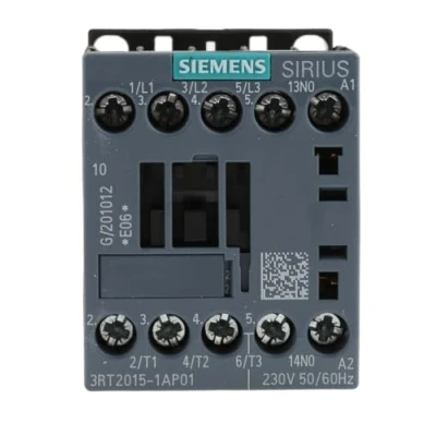 Immagine di Siemens 3RT2015 1AP01 Contattore 3 NA kW 230 V/AC 7 A con contatto ausiliario 1 pz.