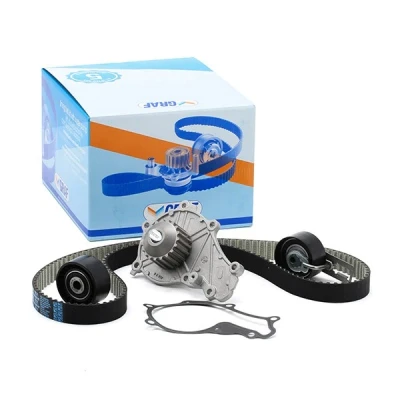 Immagine di GRAF KP938 2 Pompa Acqua + Kit cinghia Distribuzione 25mm per trasmissione dentata PEUGEOT: 208 I Hatchback, 207 2008 Station Wagon