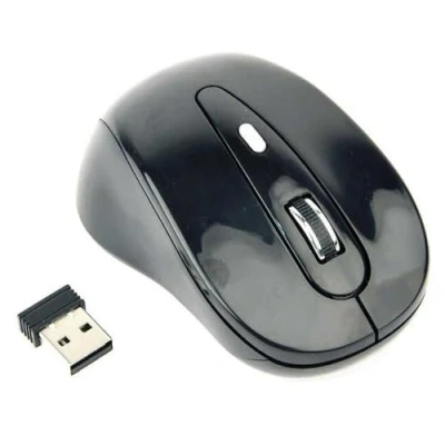 Immagine di GEMBIRD MOUSE MUSW 6B 01 Maglietta USB Optical WRL/BLACK