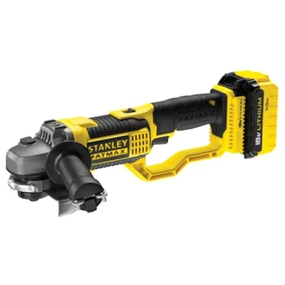Immagine di Stanley FMC761M2 QW Smerigliatrice Angolare Con 2 Batterie 4Ah e Valigetta, 18 V