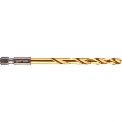 Immagine di Milwaukee SHOCKWAVE Punta per metallo HSS G RED HEX Titan 1/4&quot;, 5,5 x 104 mm