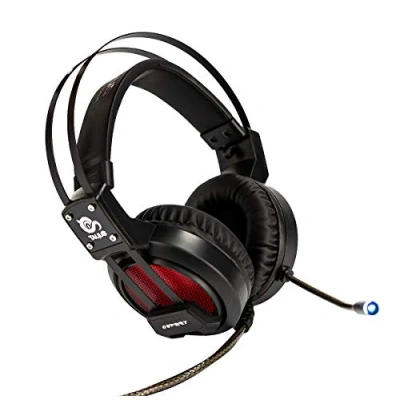 Immagine di TALIUS Osprey Cuffia Gaming 7.1 Pc &amp; PS4, LED RGB con cancellazione di Rumore, Nero