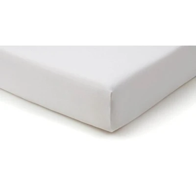 Immagine di TEMPUR Lenzuolo con angoli elasticizzati in jersey di cotone misto elastan, molto elastico, adatto per materassi tra 70/80 cm x 200/220 cm, lavabile lavatrice e privo sostanze chimiche, bianco