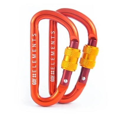 Immagine di GO!elements Mini Moschettone Micro 6 con tappo a vite, confezione da 2 o 6, Color:MAGIC