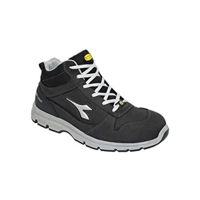 Immagine di Utility Diadora 701.175304 Run Mid S3 SRC ESD Scarpa Antinfortunistica Alta, Nero, Taglie 49
