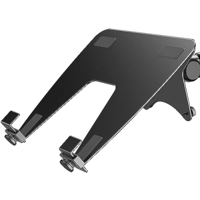Immagine di Ergounion supporto vesa per computer portatile, 100 x mm laptop adapter for monitor arm, e tablet fino a 17,6&quot;, colore: Nero