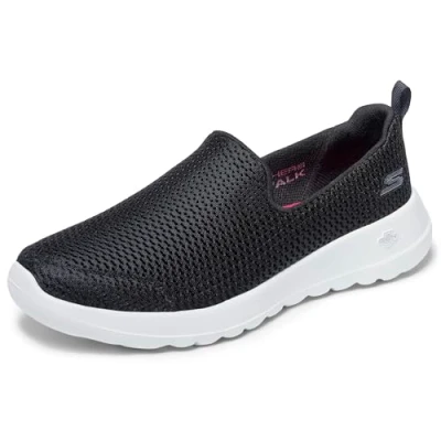 Immagine di Skechers Go Walk Joy, Scarpe da ginnastica Donna, Black Drk White, 38.5 EU
