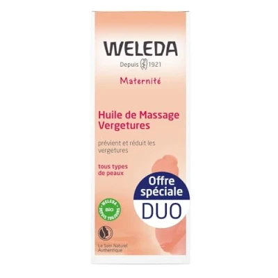 Immagine di Weleda burro smagliature, previene e riduce l&#039;aspetto delle con centella asiatica, di karité cacao bio, sviluppato farmacisti ostetriche (1x150 ml)