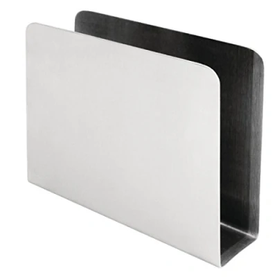 Immagine di NISBETS CL337 Portatovaglioli quadrato, in acciaio inox, 120 x 150 40 mm