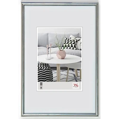 Immagine di walther design argento 60 x 80 cm Galeria cornice in plastica KS080H