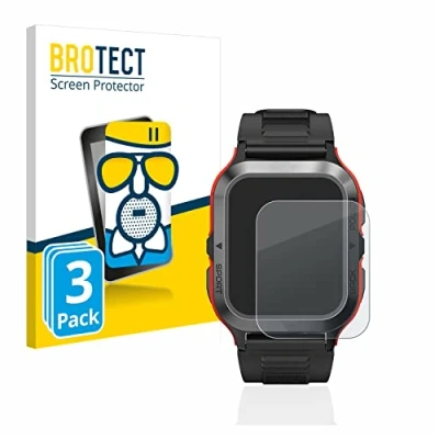 Immagine di brotect Pellicola Vetro Opaca per Kospet Tank M2 (3 Pezzi) Protezione Schermo [Anti Riflesso, Durezza 9H]