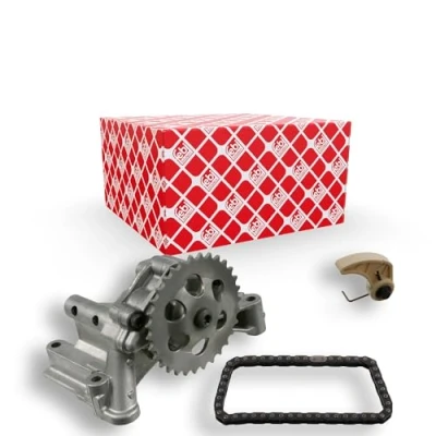 Immagine di FEBI BILSTEIN 33753 Pompa Olio con tendicatena VOLKSWAGEN: Golf 4, Polo IV Hatchback, Passat B5 Variant, AUDI: A4 B7 Avant, A3 Hatchback