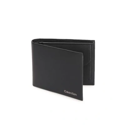 Immagine di Portafoglio con portamonete Calvin Klein Ck Concise Bifold 5cc W/coin L Nero
