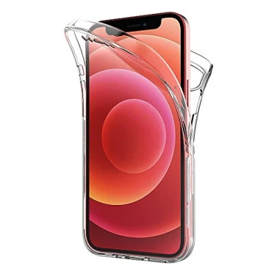 Immagine di AICEK Cover Compatible Apple iPhone 12 Mini, 360Full Body Mini Silicone Case Molle di TPU Trasparente Sottile Custodia per (5.4 Pollici)