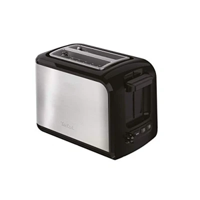 Immagine di Tefal Express TT410D 2fetta/e 850W Nero, Acciaio inossidabile tostapane