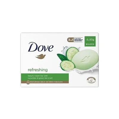 Immagine di Dove Sapone rinfrescante Soap Bar (4 x 90 g)