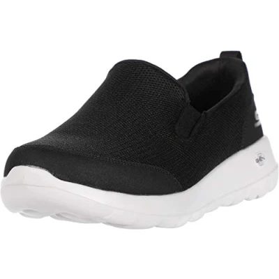Immagine di Skechers Go Walk Max Clinched Athletic Mesh Double Gore Slip On Walking Schuh, Scarpe da Passeggio Uomo, Nero, 45.5 EU X Larga