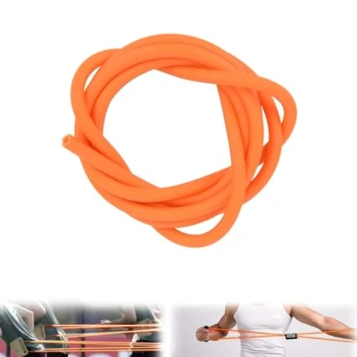 Immagine di tubo in lattice naturale, lunghezza 5 m, chirurgico gomma, diametro interno 1,7 mm, esterno 4,5 mm (arancione)