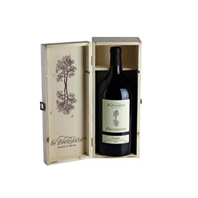 Immagine di Lo Zoccolaio Langhe Rosso DOC Baccanera Vino e Cassa Legno Jeroboam, 3000 ml