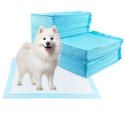 Immagine di Baxcdyswe 60 Pezzi Tappetini Igienici per Cani, x 90cm Design a 5 Strati Prova di Perdite con Superficie ad Asciugatura Rapida, Traversina Tappetino Cane Pipi Assorbenti Igienico l&#039;Addestramento
