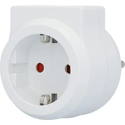 Immagine di Unitec Spina intermedia con 1 x Schuko, USB tipo C e 2 A, 3,4 bianco