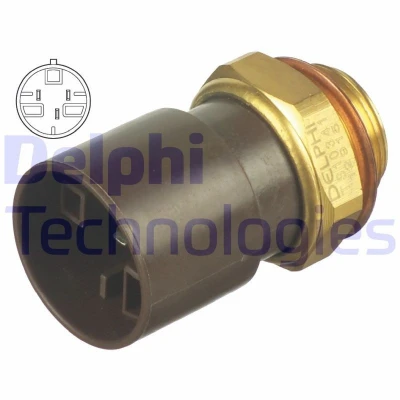 Immagine di DELPHI TS10341 Termocontatto, Ventola radiatore M22*1.5 OPEL: Corsa B Hatchback, Vectra A CC, Astra F Caravan