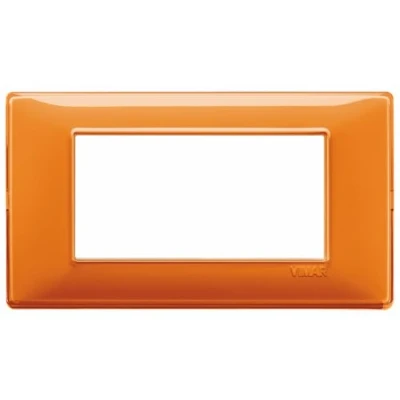Immagine di Vimar Placca 4 m, Reflex Arancio